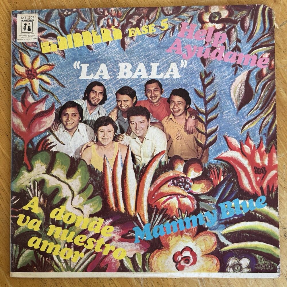 Los Dinners Fase 5 La Bala Lp NM Vinyl Record Cumbia Mexicana 1971 Caytronics